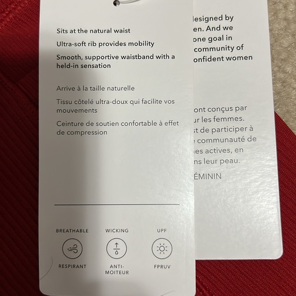 Athleta NWT Salutarion Stash Rib Flare XS - Picture 11 of 11